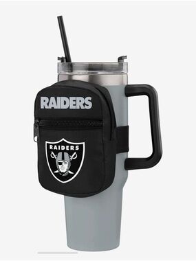 NFL Raiders Tumbler Fanny Pack